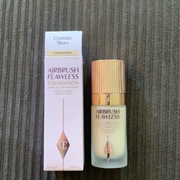 Charlotte Tilbury Other - Charlotte Tilbury Airbrush Flawless Foundation shade 3 Warm
